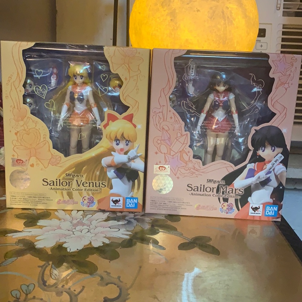 S.H.Figures Sailor Mars and Sailor Venus